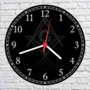 Ver imagem 2 de Relógio De Parede Maçonaria Maçons Templos Decoração Salas Quartz