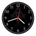 Ver imagem 1 de Relógio De Parede Maçonaria Maçons Templos Decoração Salas Quartz