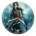 Ver imagem 1 de Relógio De Parede Game Tomb Raider Jogos Decoração Salas Quartos Quartz