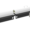 Ver imagem 2 de Luminária Led Taschibra Embutir Perfil Convex 56 16W Preta Bivolt 4000K Luz Neutra