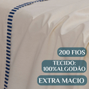 Ver imagem 2 de Conjunto de Lencol Casal Super King Luna 04 Pçs Toque Super Macio:palha
