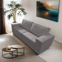 Ver imagem 2 de Sofá Santiago 2 Lugares Cinza Trovão - Meu Estofado Sofá 2 Lugares Santiago Sala, Quarto, Recepção,