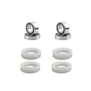 04 Un. Suporte Plástico 04 Un. Rolamento 608 Substitui Buchas de Ventiladores