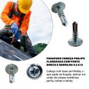 Ver imagem 6 de Parafuso Drywall Flangeado Ponta de Broca 4.2x13 1200 Peças