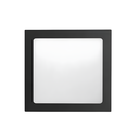 Ver imagem 1 de Luminária Painel Preto Lys Led Taschibra 18w Quadrado Embutir 3000k Luz Quente