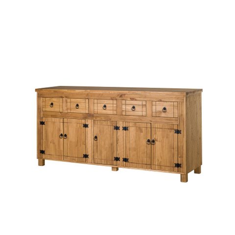 Balcão para Cozinha Estilo Mexicano 5 Portas.