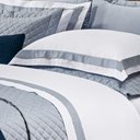 Ver imagem 2 de Roupa de Cama Casal Queen Laisa 400 Fios Egípcio 100% Algodão 04 Peças - Concreto