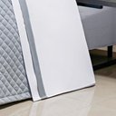 Ver imagem 3 de Roupa de Cama Casal Queen Laisa 400 Fios Egípcio 100% Algodão 04 Peças - Concreto