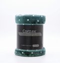 Ver imagem 1 de Cobertor Manta Casal Flannel Charme Poá Bolinhas Corttex Cores