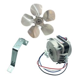 Micro Motor Ventilador 1/25 Hélice Alumínio Freezer Balcão - 1