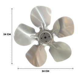 Micro Motor Ventilador 1/25 Hélice Alumínio Freezer Balcão - 5