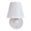 Ver imagem 3 de Arandela com Interruptor Carlotta 4078 Cor Branco Texturizado E27