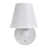 Arandela com Interruptor Carlotta 4078 Cor Branco Texturizado E27 - 8