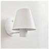 Arandela com Interruptor Carlotta 4078 Cor Branco Texturizado E27 - 4