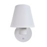 Arandela com Interruptor Carlotta 4078 Cor Branco Texturizado E27 - 6