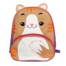 Mochila Infantil Escolar com Alças Animais Diversão Cor:gato Marrom - 2