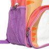 Mochila Infantil Escolar com Alças Animais Diversão Cor:gato Marrom - 5