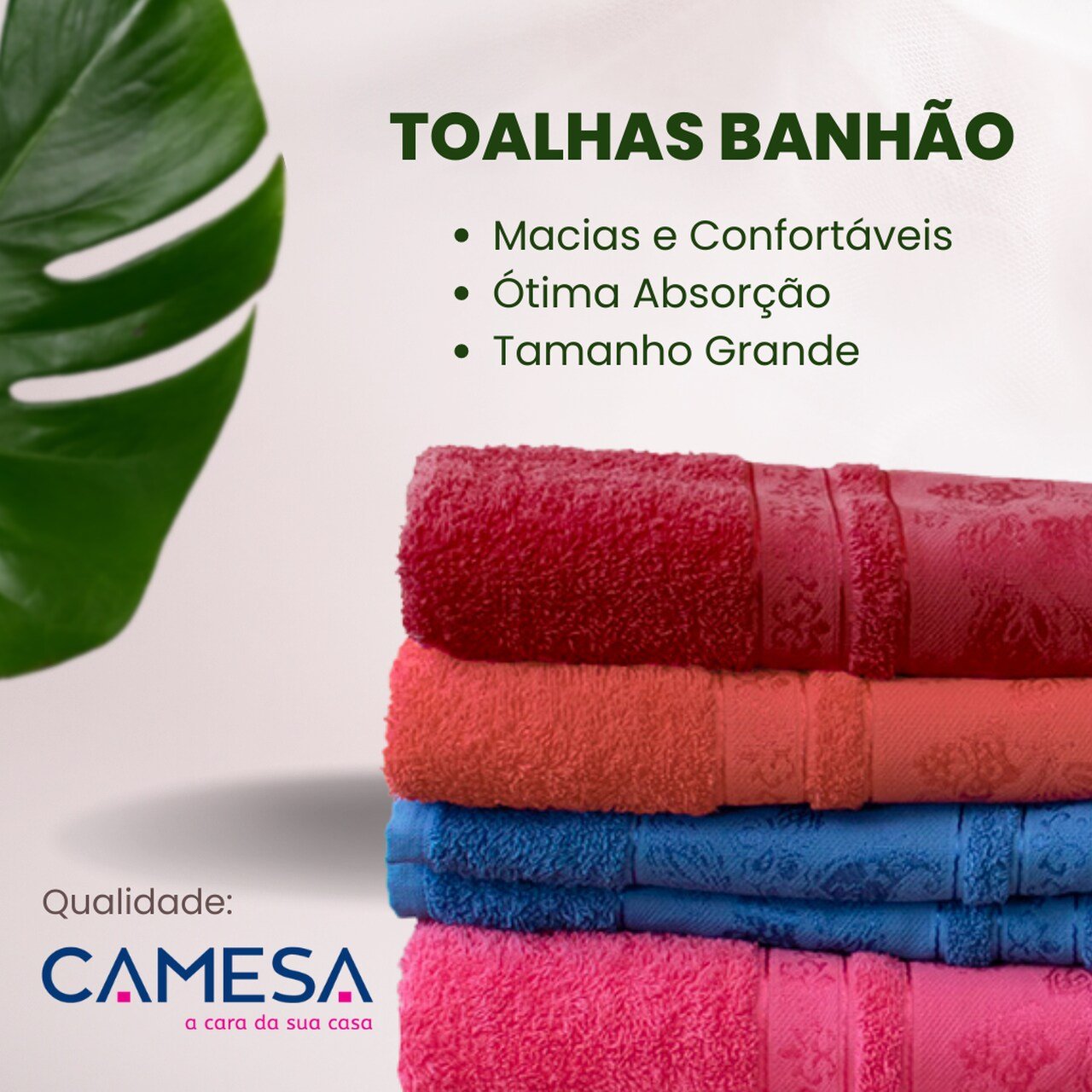Toalha De Banho Gigante Banhão Algodão Várias Cores - Pink - 7