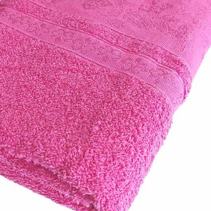 Toalha De Banho Gigante Banhão Algodão Várias Cores - Pink