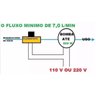 Chave de Fluxo Fluxostato 1.1/4 Fxm 1,6 X 4 Amperes - Ht801 - 3