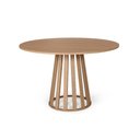 Ver imagem 1 de Mesa de Jantar Redonda 90cm 4 Lugares Gabi MDF Jade - Straub Web