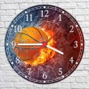 Ver imagem 4 de Relógio De Parede Basquete Decoração Salas Quartos Quartz