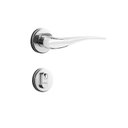Ver imagem 1 de Fechadura para Porta de Entrada Cromada 40mm com Roseta MZ930 Standard Papaiz