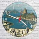 Ver imagem 3 de Relógio De Parede Cidade Rio De Janeiro Decoração Salas Quartos Quartz