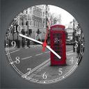 Ver imagem 2 de Relógio De Parede Cidade Londres Decoração Salas Quartos Quartz