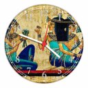 Ver imagem 1 de Relógio De Parede Cidade Egito Decoração Salas Quartos Quartz