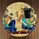Ver imagem 3 de Relógio De Parede Cidade Egito Decoração Salas Quartos Quartz