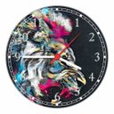 Ver imagem 1 de Relógio De Parede Animais Leão Abstrato Decoração Salas Quartos Quartz