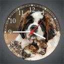 Ver imagem 4 de Relógio De Parede Animais Cão Bernardo Pet Shop Decoração Salas Quartz
