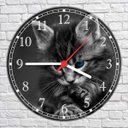 Ver imagem 3 de Relógio De Parede Animais Gato Pet Shop Decoração Salas Quartz