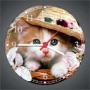 Ver imagem 2 de Relógio De Parede Animais Gato Pet Shop Decoração Salas Quartz