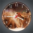 Ver imagem 2 de Relógio De Parede Animais Gato Pet Shop Decoração Salas Quartz