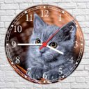 Ver imagem 3 de Relógio De Parede Animais Gato Pet Shop Decoração Salas Quartz