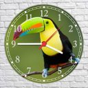 Ver imagem 3 de Relógio De Parede Animais Pássaro Tucano Decoração Salas Quartz