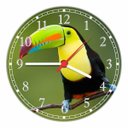 Ver imagem 1 de Relógio De Parede Animais Pássaro Tucano Decoração Salas Quartz