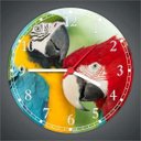 Ver imagem 2 de Relógio De Parede Animais Pássaro Arara Decoração Salas Quartz