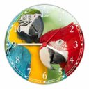 Ver imagem 1 de Relógio De Parede Animais Pássaro Arara Decoração Salas Quartz