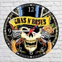 Ver imagem 4 de Relógio De Parede Guns N Roses Bar Banda Rock Músicas Decoração Salas Quartz