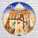 Ver imagem 3 de Relógio De Parede Bar Banda Rock Iron Maiden Músicas Decoração Salas Quartz