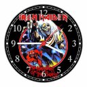 Ver imagem 1 de Relógio De Parede Bar Banda Rock Iron Maiden Músicas Decoração Salas Quartz