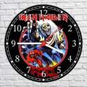 Ver imagem 3 de Relógio De Parede Bar Banda Rock Iron Maiden Músicas Decoração Salas Quartz