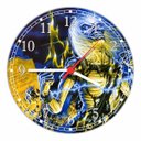 Ver imagem 1 de Relógio De Parede Bar Banda Rock Iron Maiden Músicas Decoração Salas Quartz