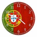 Ver imagem 1 de Relógio De Parede Bandeira De Portugal Países Decoração Quartz