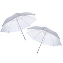 Ver imagem 2 de Kit 2x Sombrinha Difusora 91cm Branca Estúdio Flash Foto Lorben