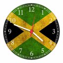 Ver imagem 1 de Relógio De Parede Bandeira Da Jamaica Países Decoração