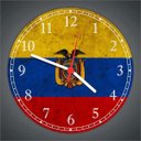 Ver imagem 4 de Relógio De Parede Bandeira Da Colombia Países Decoração